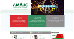 Desktop Screenshot of amauc.org.br